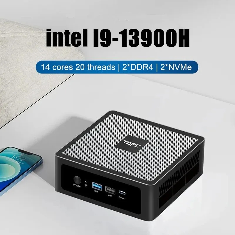 TOPC Mini PC 13th Gen Intel Co - Intel Core I9 13900H Mini Pc recension och pris