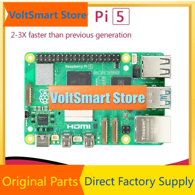 VoltSOfficial  Raspberry Pi 5  - Raspberry Pi 5 8Gb Board recension och pris