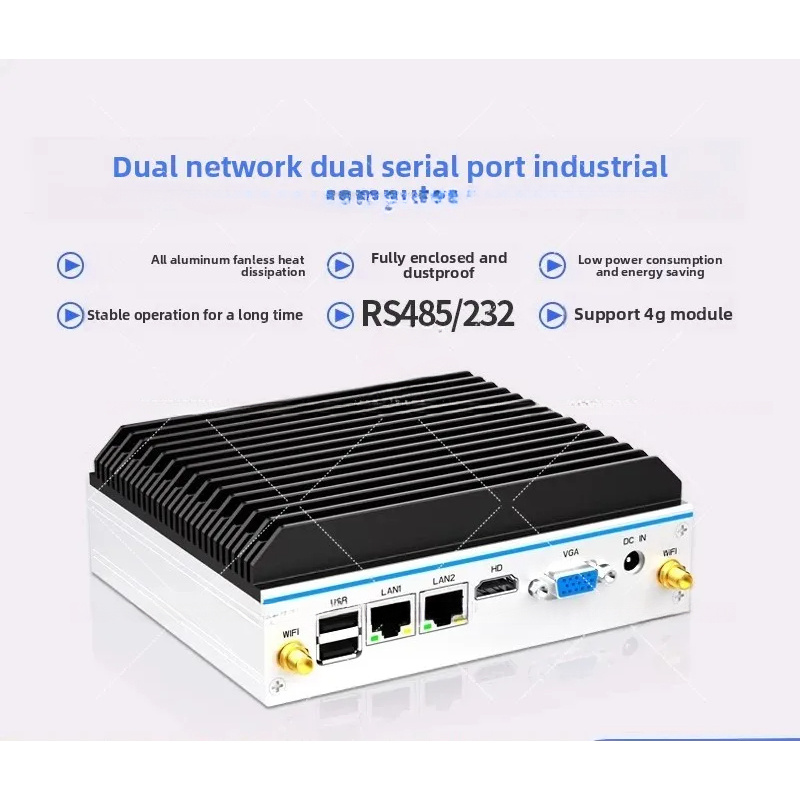 Mini Industrial PC - Quad-Core - Fanless Industrial Pc Rs485 Core I7 recension och pris