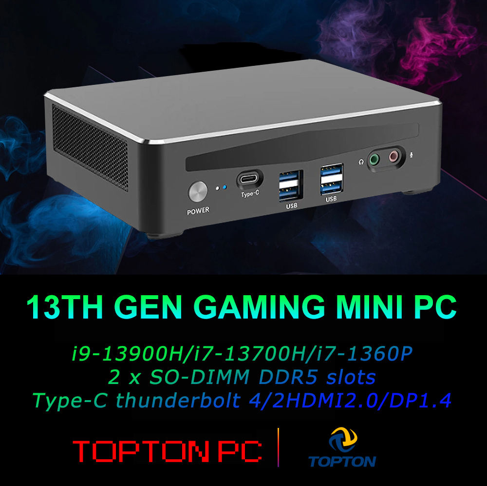 Mini Computer Gaming 13th Gen  - Intel Core I9 13900H Mini Pc recension och pris