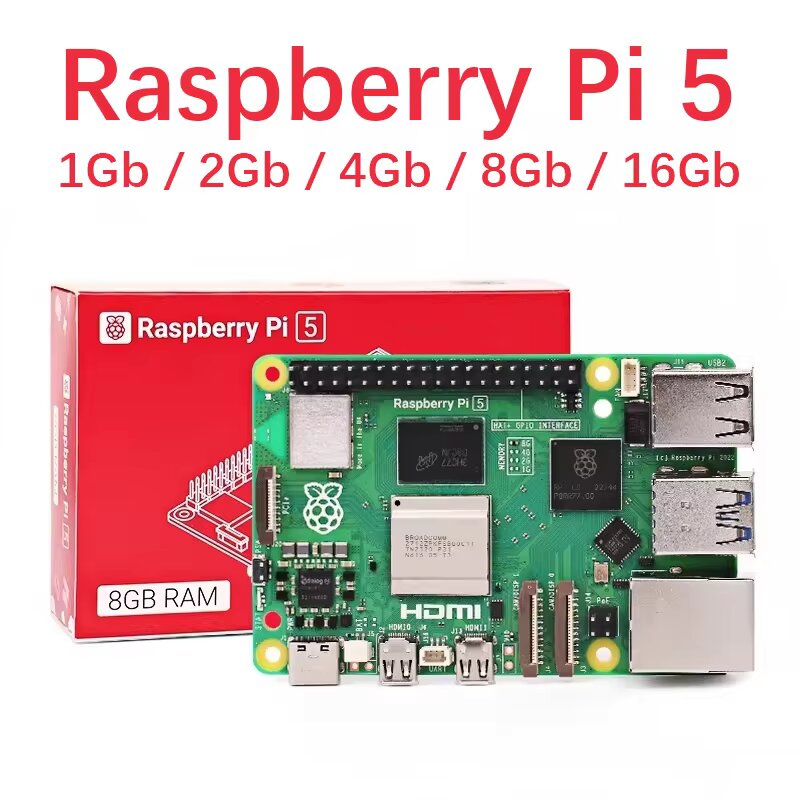 Raspberry Pi 5 Pi5 Cortex-A76  - Raspberry Pi 5 8Gb Board recension och pris