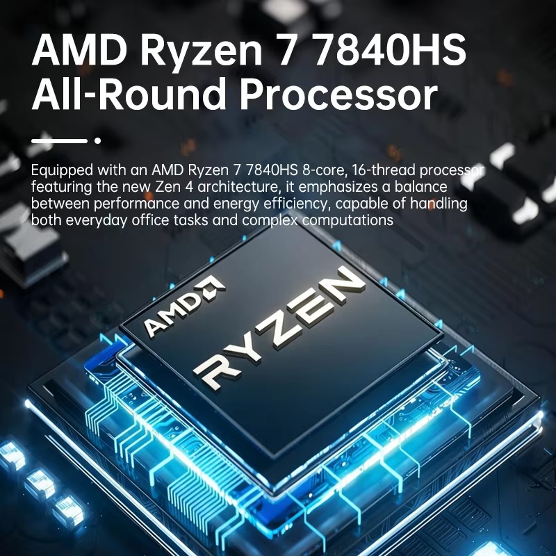 Topton Portable Gaming Mini PC - Amd Ryzen 7 7840Hs Mini Pc recension och pris