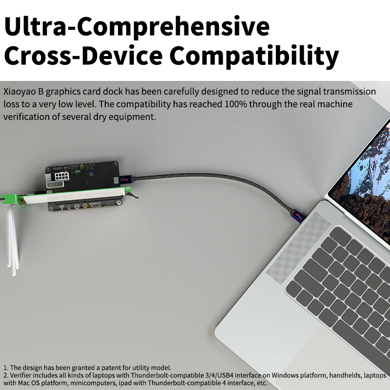 Thunderbolt 4 3 eGPU Dock Exte - Thunderbolt 4 Egpu Dock Mini Pc recension och pris