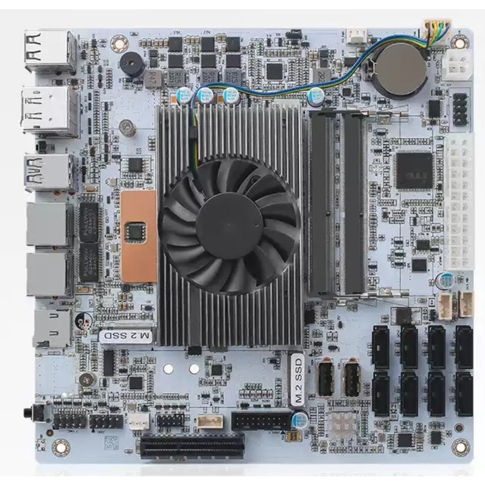 Mini‑ITX White M11 NAS Motherb - Nas Motherboard 8 Sata Mini Itx recension och pris
