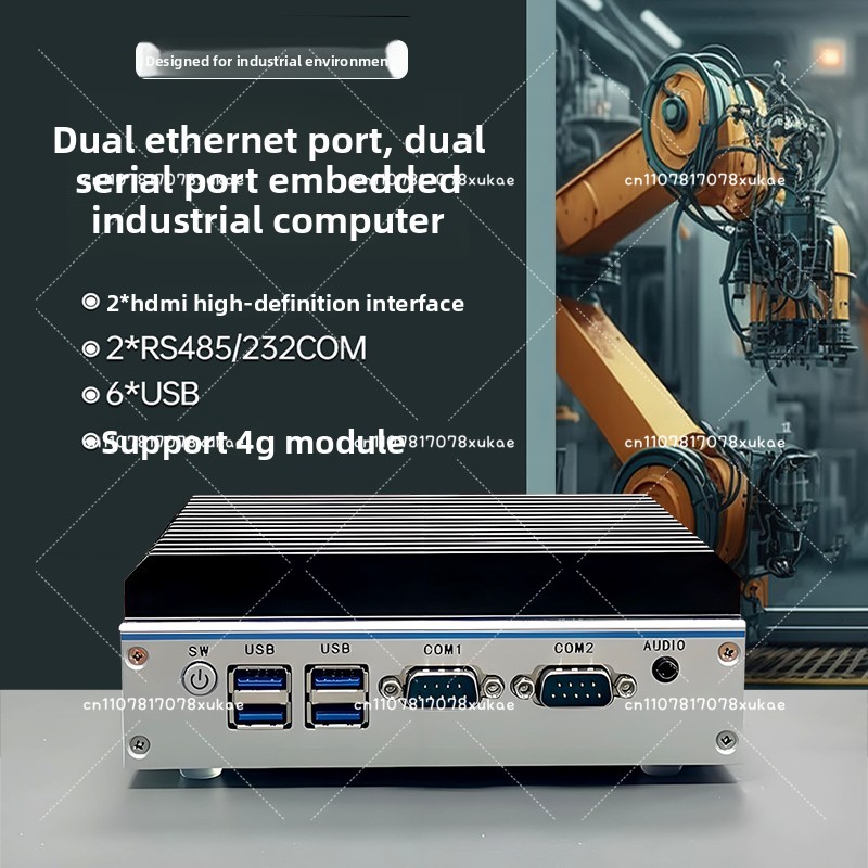 Mini Industrial PC - Quad-Core - Fanless Industrial Pc Rs485 Core I7 recension och pris