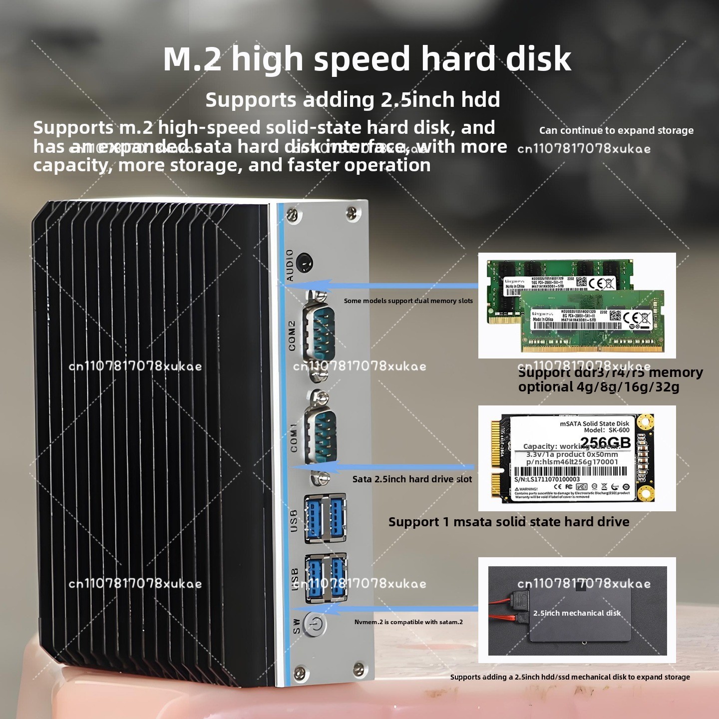 Mini Industrial PC - Quad-Core - Fanless Industrial Pc Rs485 Core I7 recension och pris