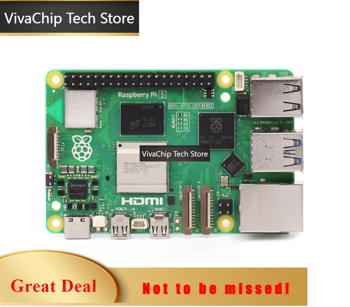 VivaCTRaspberry Pi 5th Generat - Raspberry Pi 5 8Gb Board recension och pris