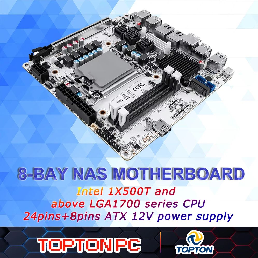 8-Bay NAS Mini ITX Motherboard - Nas Motherboard 8 Sata Mini Itx recension och pris