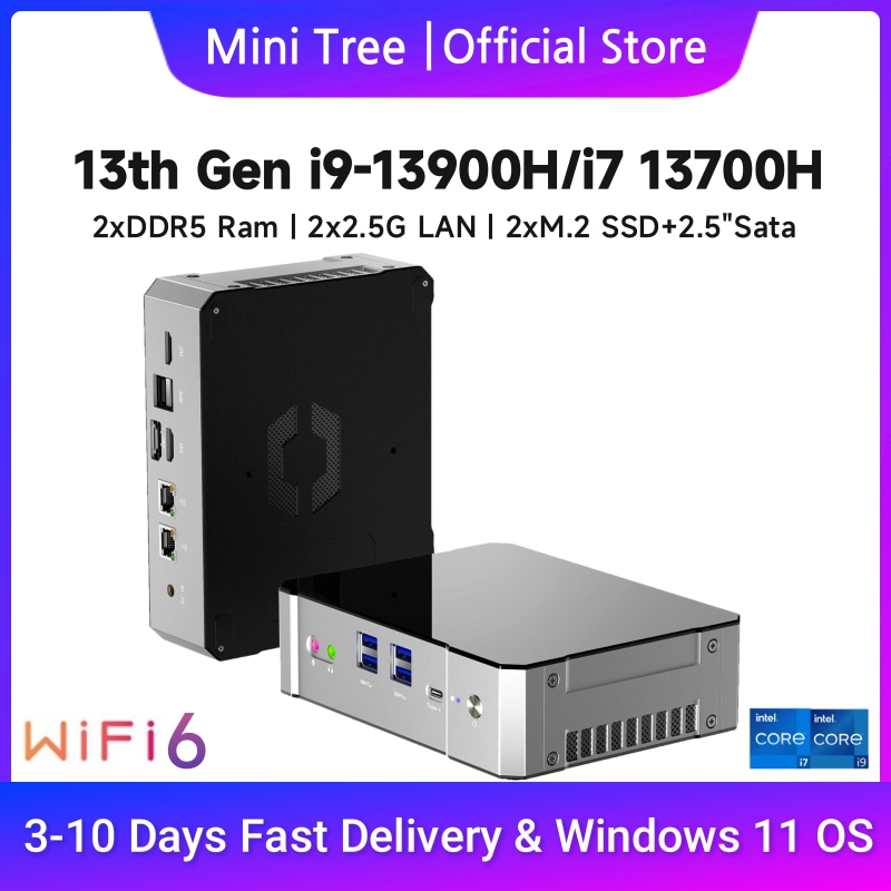 13Th Gen Mini Gaming PC Window - Intel Core I9 13900H Mini Pc recension och pris