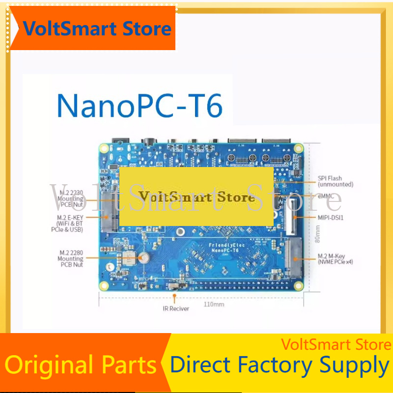 VoltSNanopc T6 Development Boa - Rockchip Rk3588 Development Board recension och pris