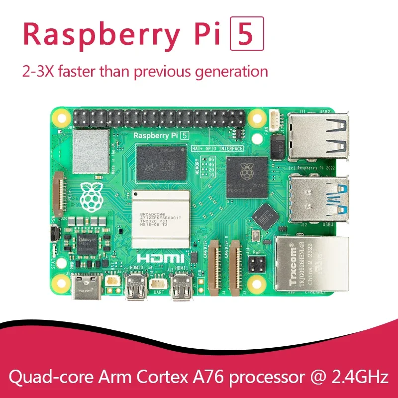 VivaOfficial Original Raspberr - Raspberry Pi 5 8Gb Board recension och pris